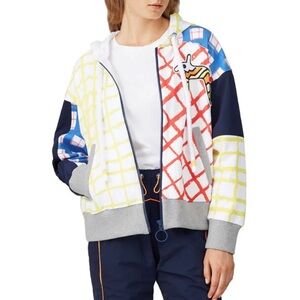 Mira Mikayi Graphic Hoodie Womens Size 38 FR Medium 8 US